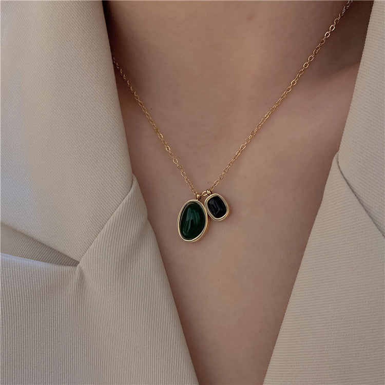 Wholesale Vintage Sunflower Titanium Steel Necklaces